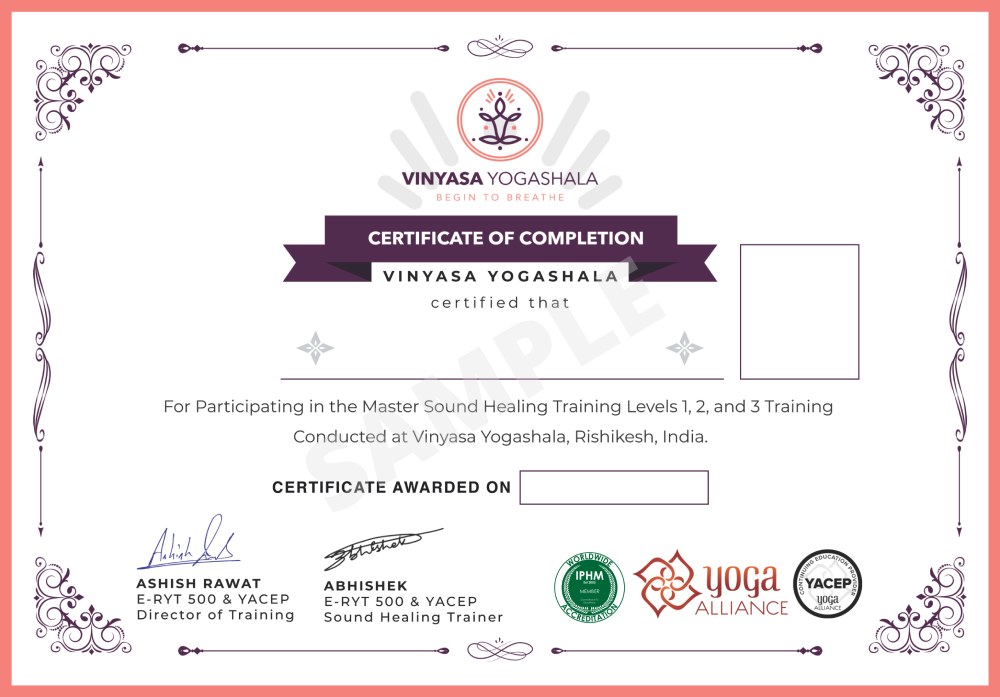 200 Hour Yoga Teacher Training in Rishikesh